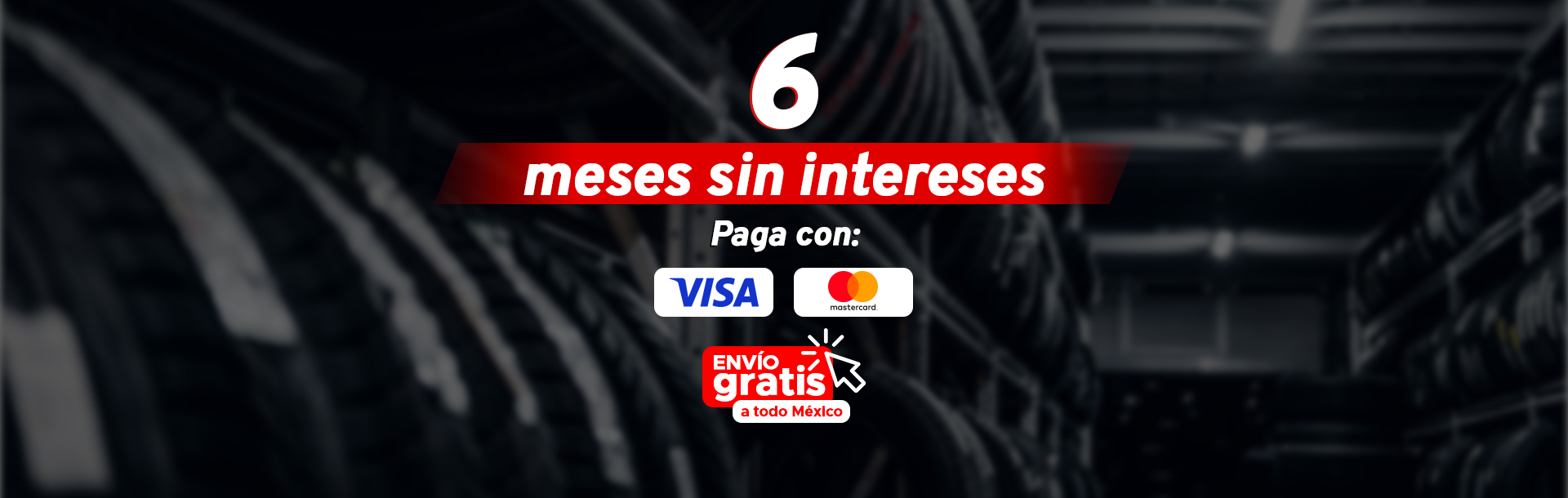 6 meses sin intereses. Paga con Visa, Mastercard y Paypal. ¡Envío gratis a todo México!